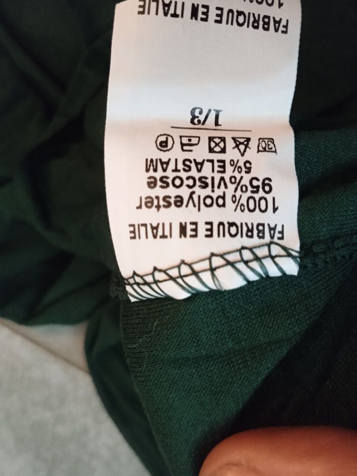 Robe plissée vert. Neuve étiquette achat - photo numéro 6