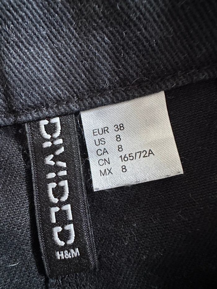 Jupe fermeture noir H&M - photo numéro 4