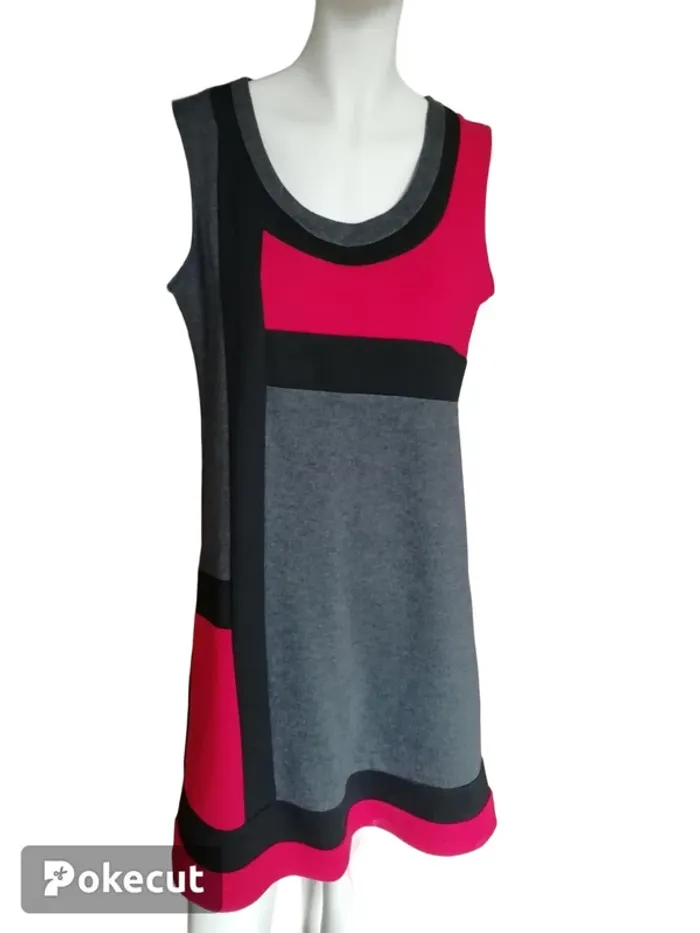 Robe dress rentrée automne hiver noire black rouge red