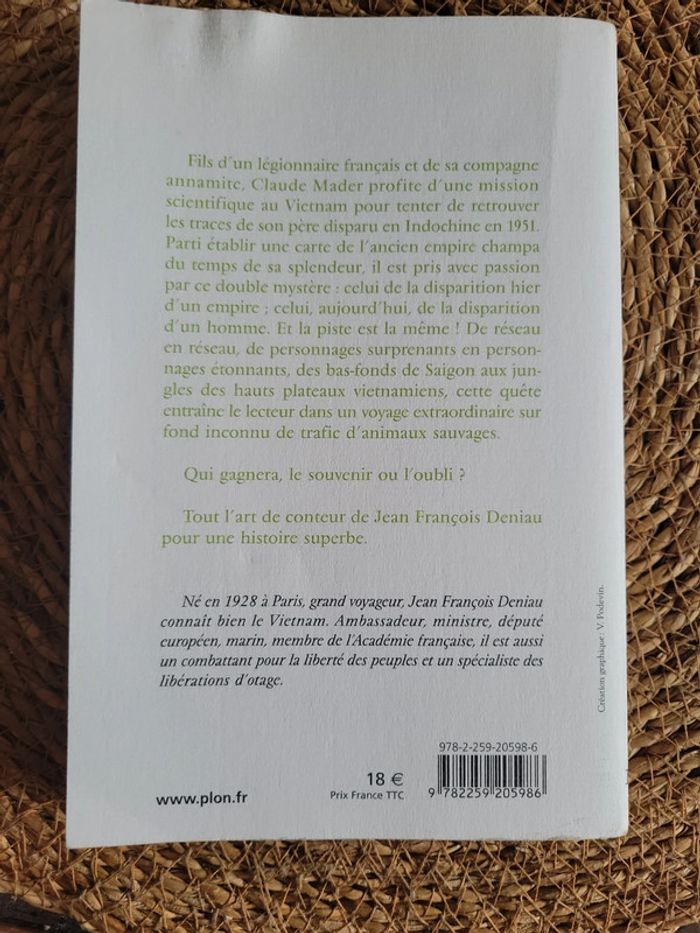 L oubli. Jean François Deniau - photo numéro 6