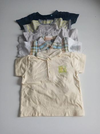 Lot x5 Haut T 3 mois