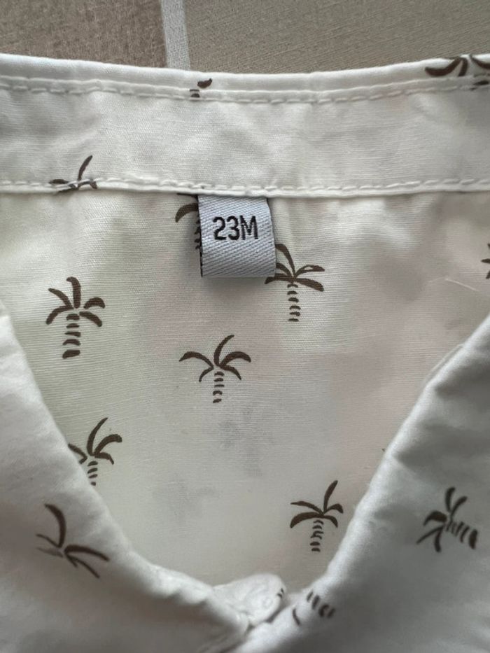 Ensemble 2 pièces short et chemise 23 mois - photo numéro 5