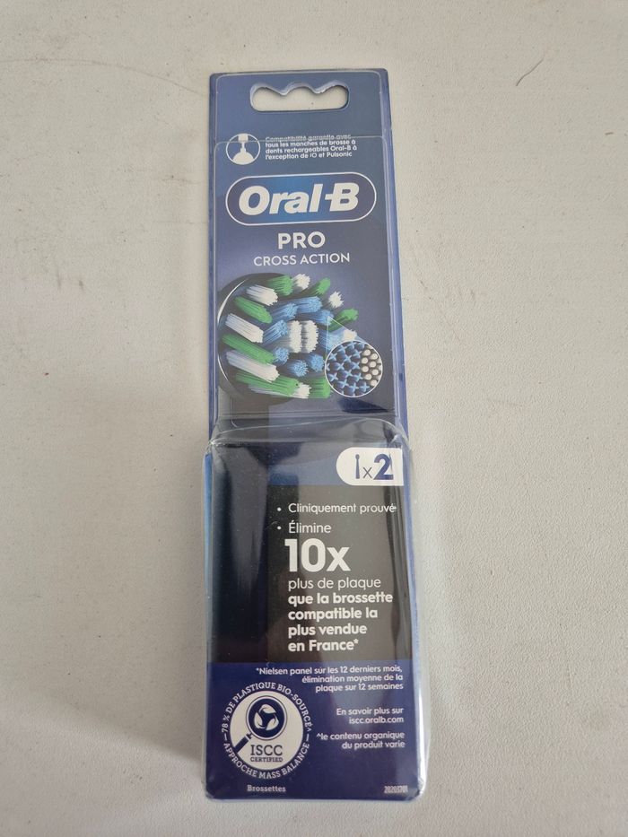 Brossette Oral B Pro cross action