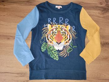 T-shirt manches longues dpam tigre 🐅 6 ans