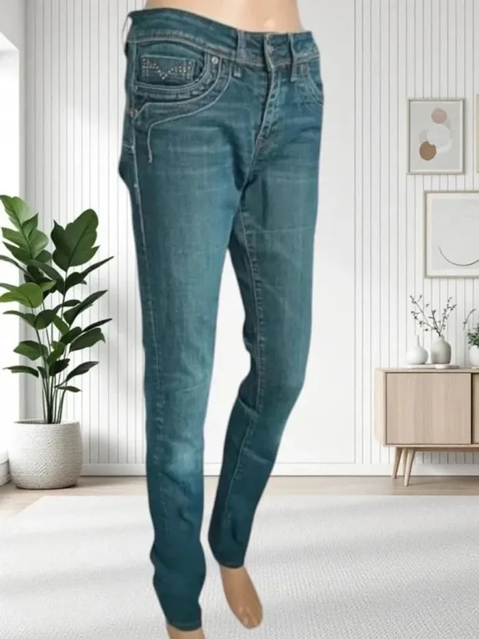 Jean Kaporal modéle cleon ,coupe slim ,taille basse , stretch - photo numéro 5