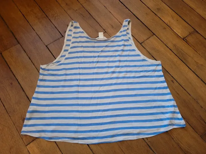 Débardeur large à rayures - H&M - photo numéro 4