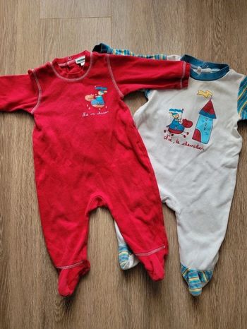 Lot de 2 pyjamas Vertbaudet
