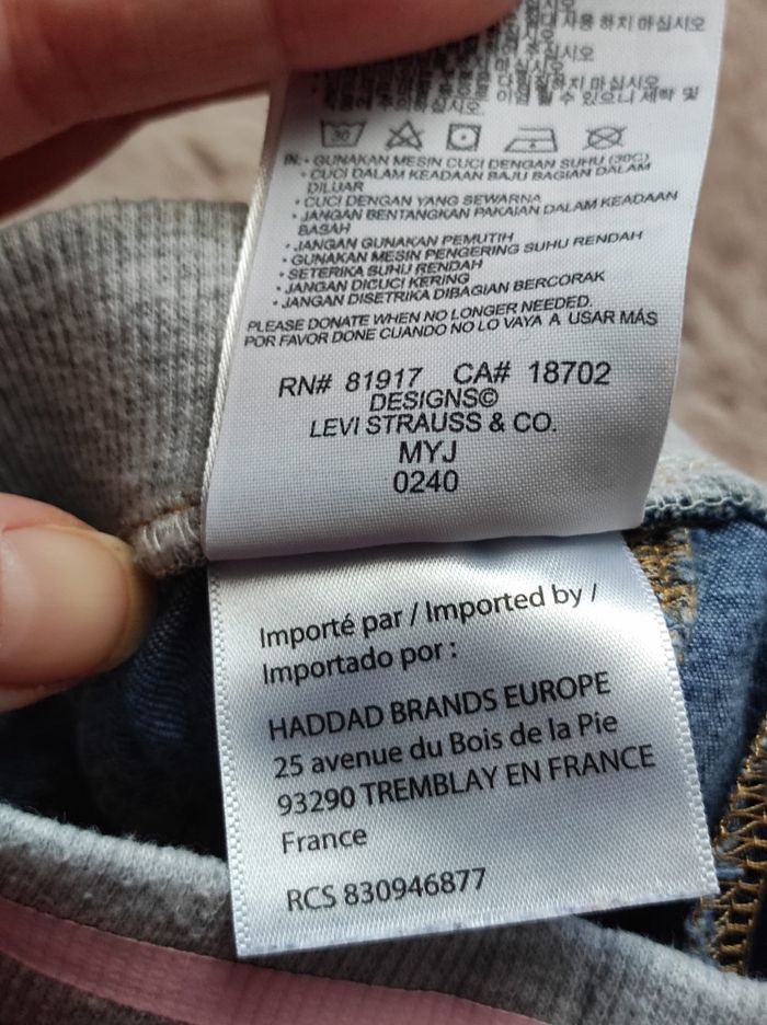 Jean levis 18mois - photo numéro 3