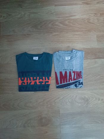 Lot de 2 Tee shirts manches longues Tape à l'oeil 6 ans