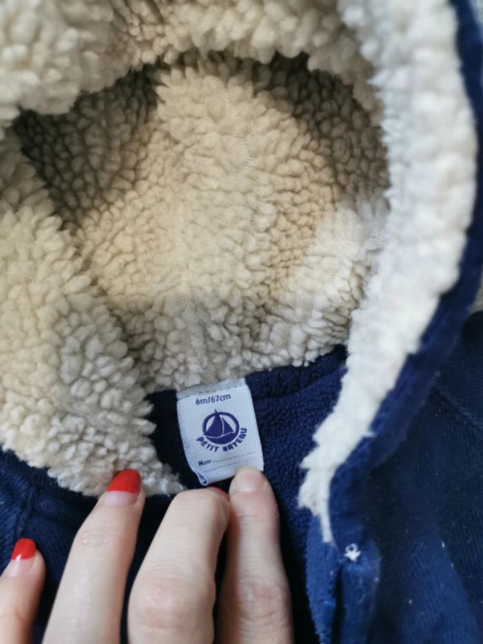 Gilet epais 6 mois petit bateau - photo numéro 2