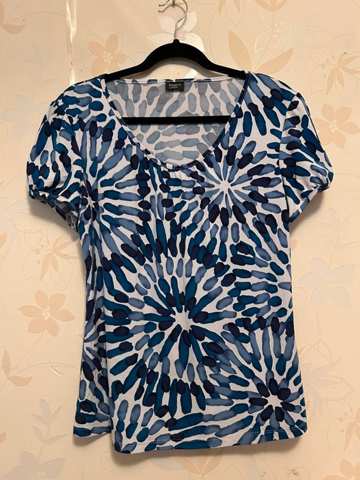 T-shirt bleu 38/40
