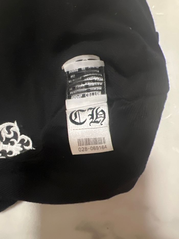 Bonnet Chrome Hearts noir - photo numéro 5