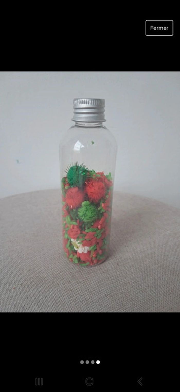 Bouteille sensorielle thème noel - photo numéro 4