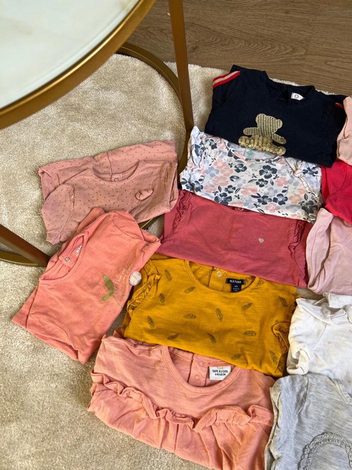 Lot 22 T-shirts manches longues - photo numéro 2