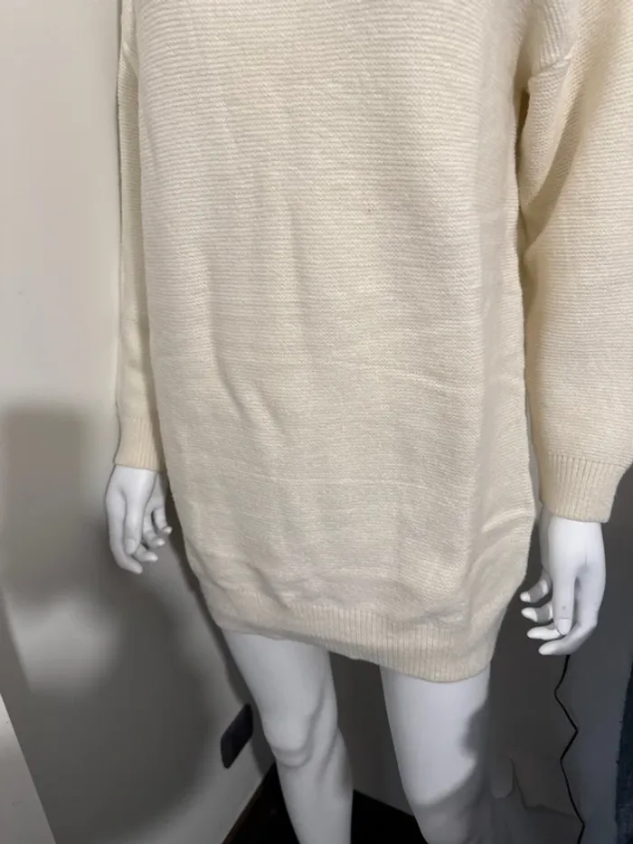 Pull long col roulé - photo numéro 4