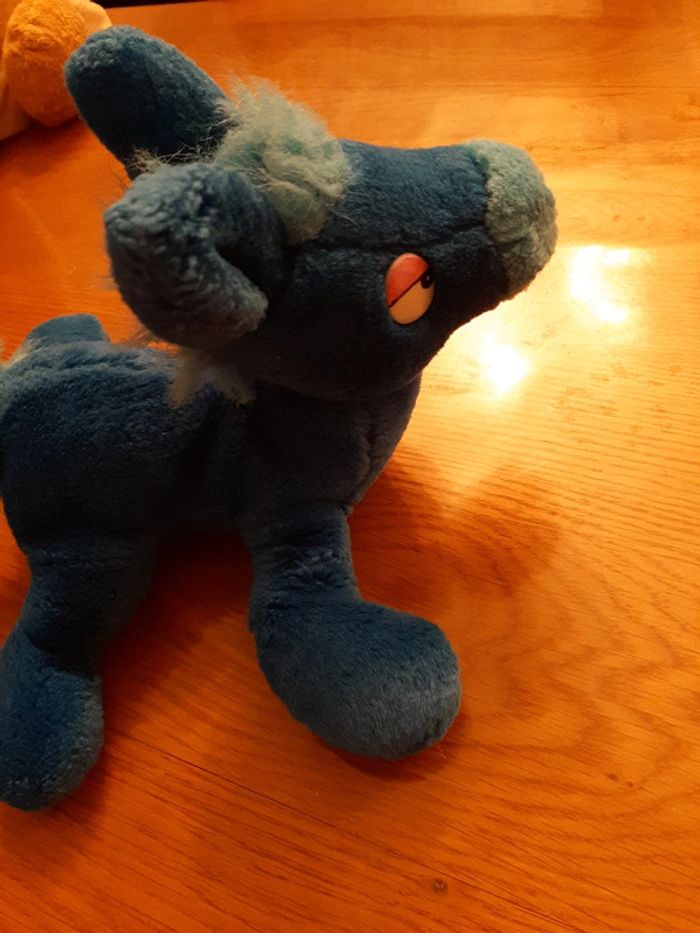 Peluche bleue - photo numéro 3
