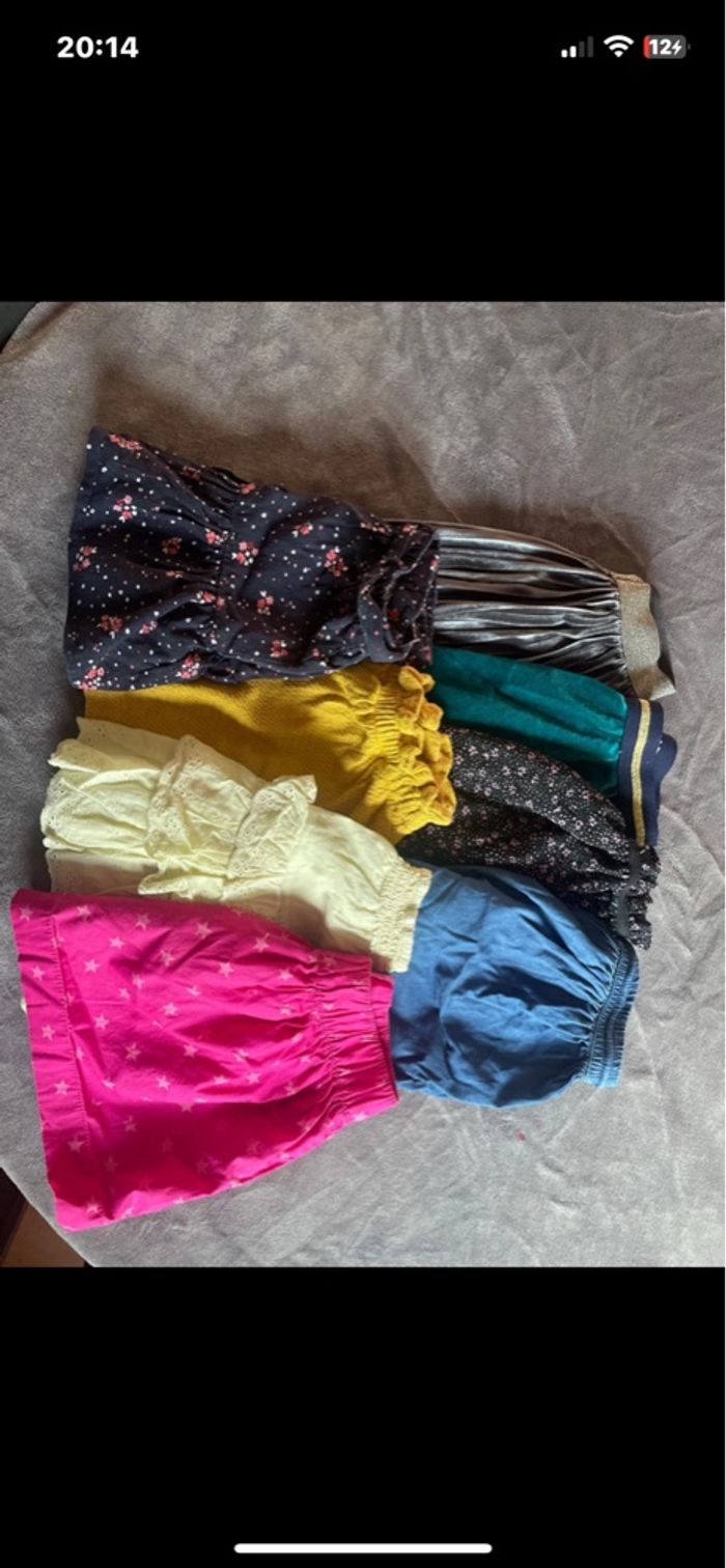 Lots jupes fille