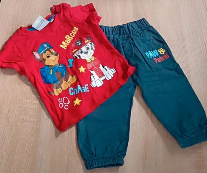 Ensemble pat patrouille - 12 mois