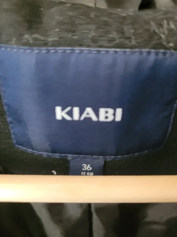 Manteau noir kiabi - photo numéro 2