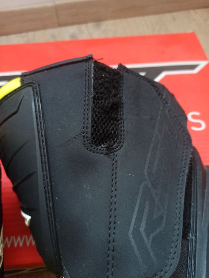 Bottes Moto RST Tractech Evo III Sport CE – Taille 47 / 12 UK – Noir & Jaune Fluo - photo numéro 6