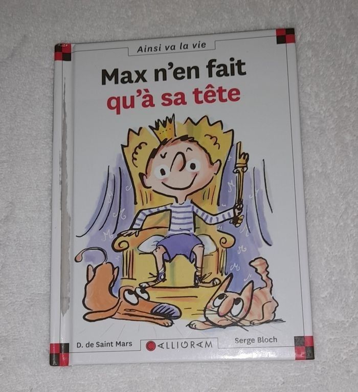 Livre Max n'en fait qu'à sa tête