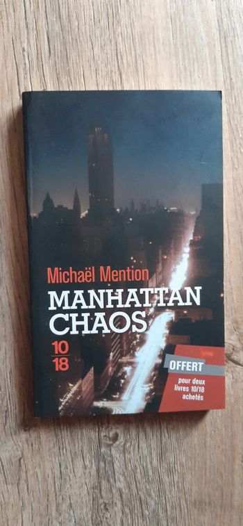 Livre Manhattan Chaos