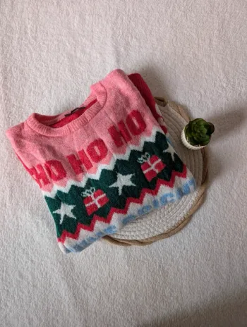 🎁 Pull motif Noël - M