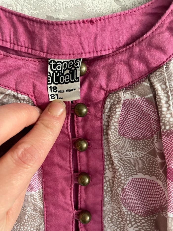 Robe Tape A L'Oeil taille 18 mois - photo numéro 3