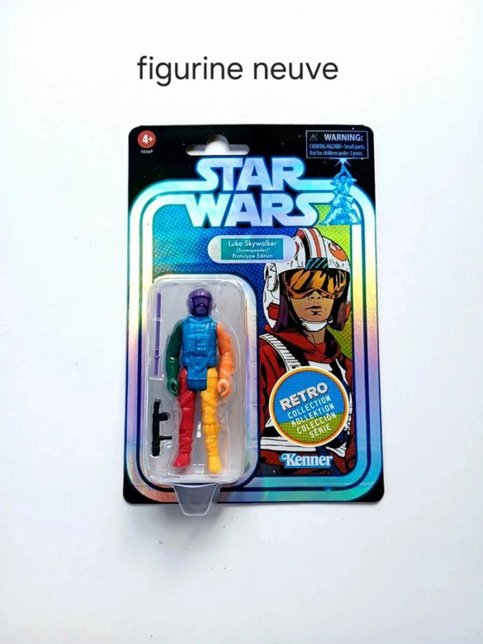 Figurine Star Wars Luke Skywalker Snow Speeder Prototype Edition