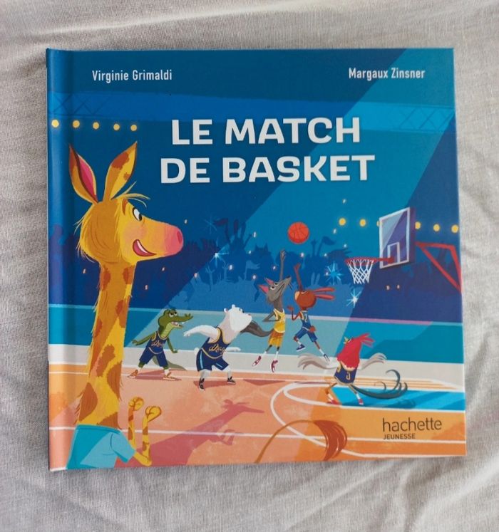 Livre "Le match de basket" du MacDonald's