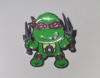 Lot de 4 pin's / broches - Tortues Ninja🐢 - Teenage Mutant Ninja Turtles