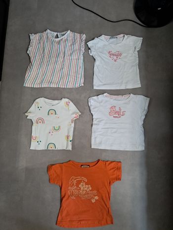 Tee shirts fille
