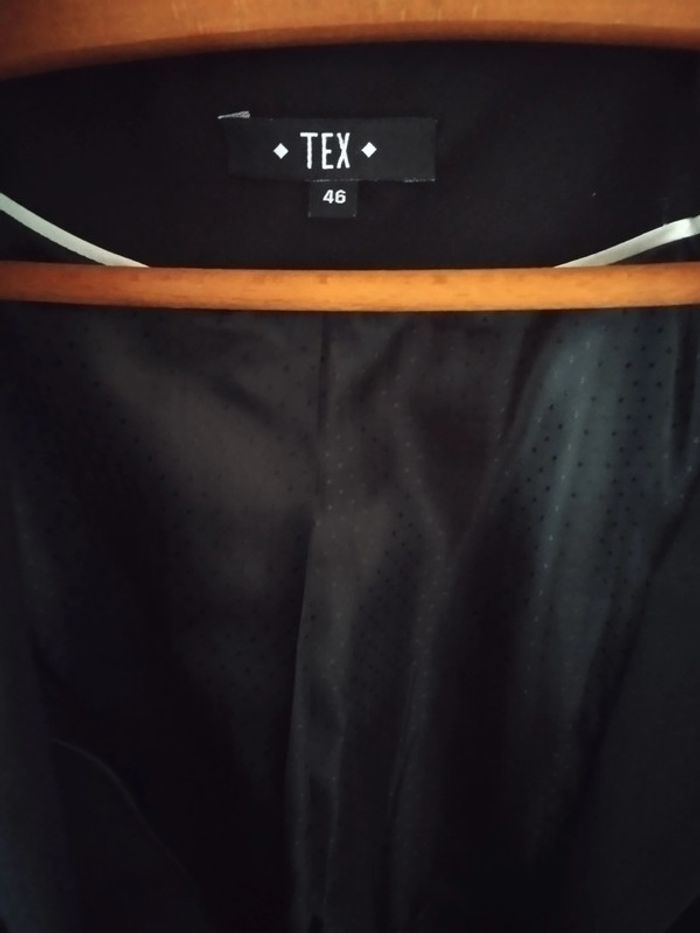 🖤Veste - noir - Y2K - Taille 46 - Tex🖤 - photo numéro 2