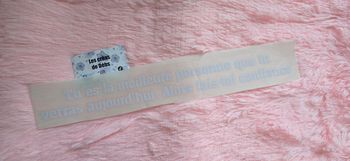 Stiker personnalisable