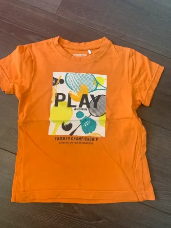TEE shirt 5 ans orchestra orange