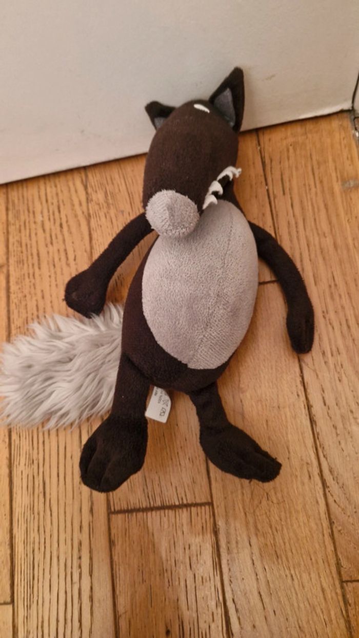 Peluche le loup Auzou - photo numéro 2