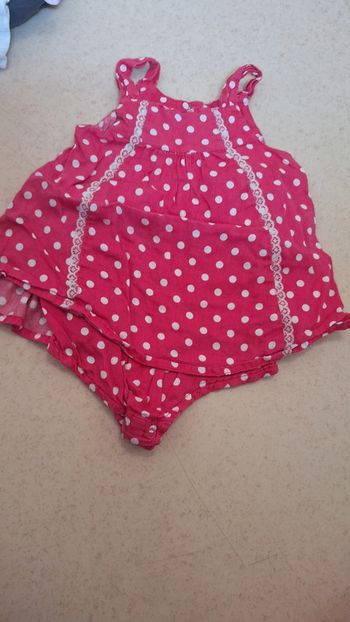 Robe boddie à point