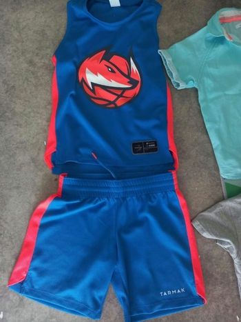 Ensemble pour basketballe