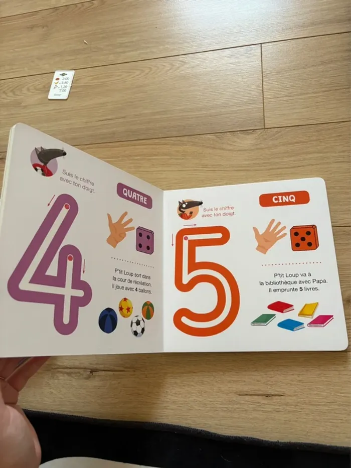 J’apprends avec P’tit Loup - Les chiffres - photo numéro 2