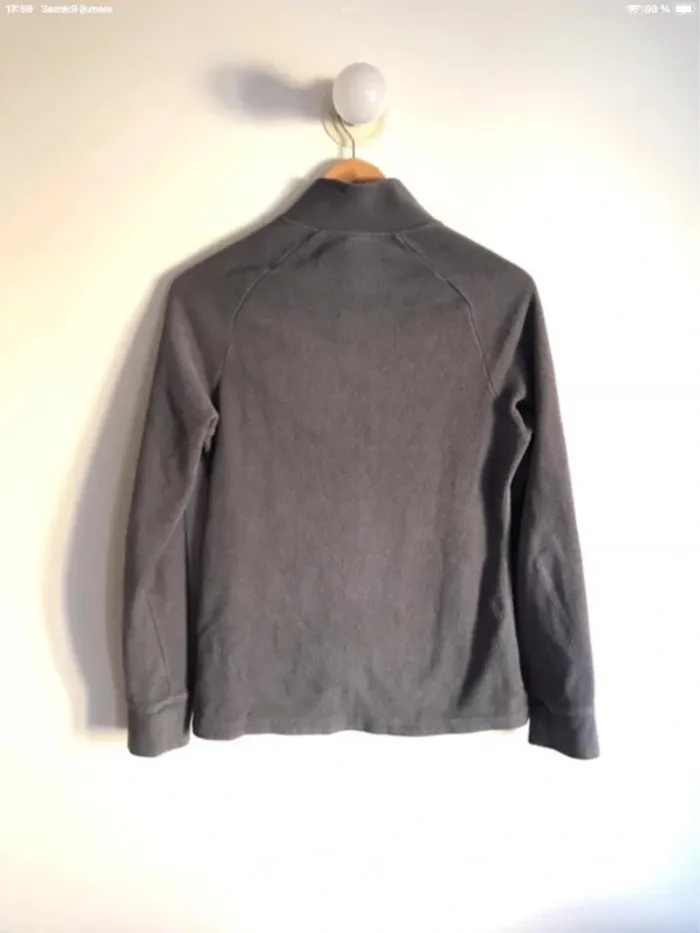 Veste polaire grise anthracite Tex sport taille S - photo numéro 7