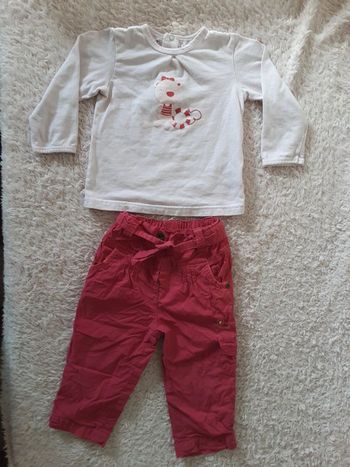 Ensemble Cadet Rousselle 18 mois