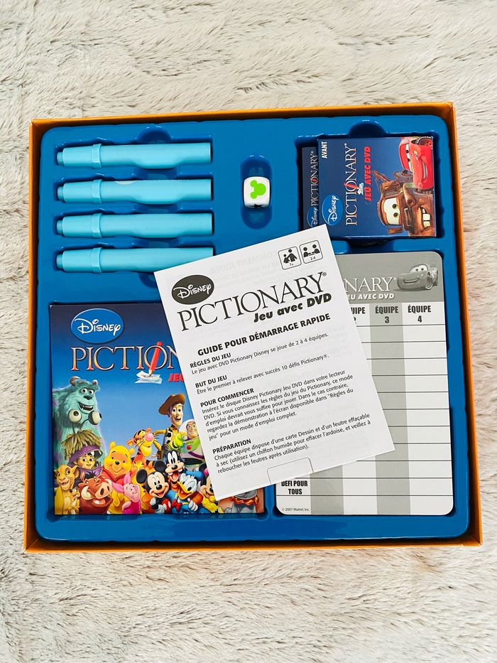 Jeu de société Pictionnary Disney DVD - photo numéro 3