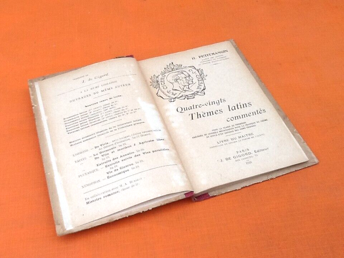 Henri Petitmangin (1928) Quatre-vingts Thèmes Latins commentés - photo numéro 2