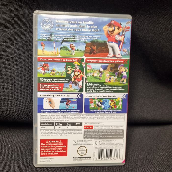 Mario Golf Super Rush Switch Comme Neuf - photo numéro 3