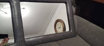 2 cadre miroir effet pailleté