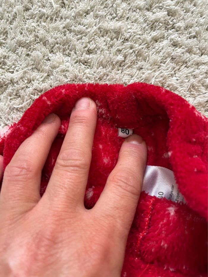 Pyjama 2 pièces de Noël taille 18 mois dessin cerf pingouin sapin - photo numéro 8