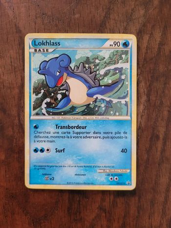 Vends carte pokemon lokhlass mgss14 promo