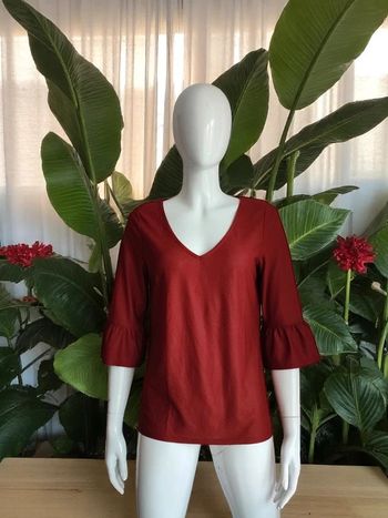 Blouse manches évasées (lire mesures avant achat)