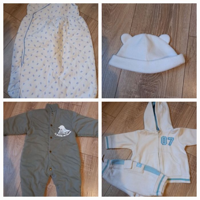 Lot vêtements bébé hiver taille 3 mois - photo numéro 3