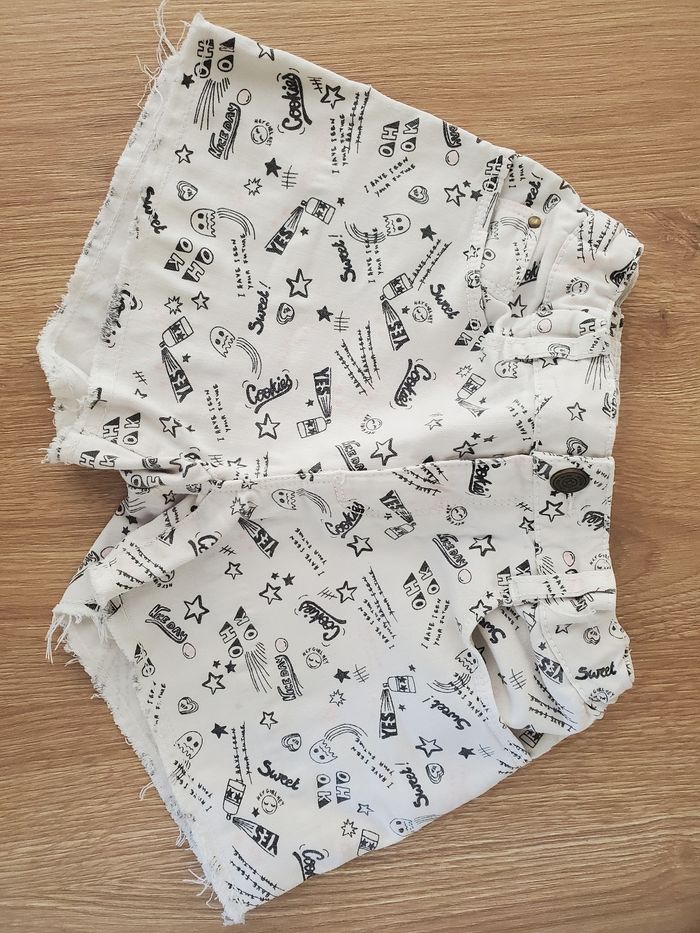 Lot de 2 shorts fille 10 ans tape à l'œil - photo numéro 2